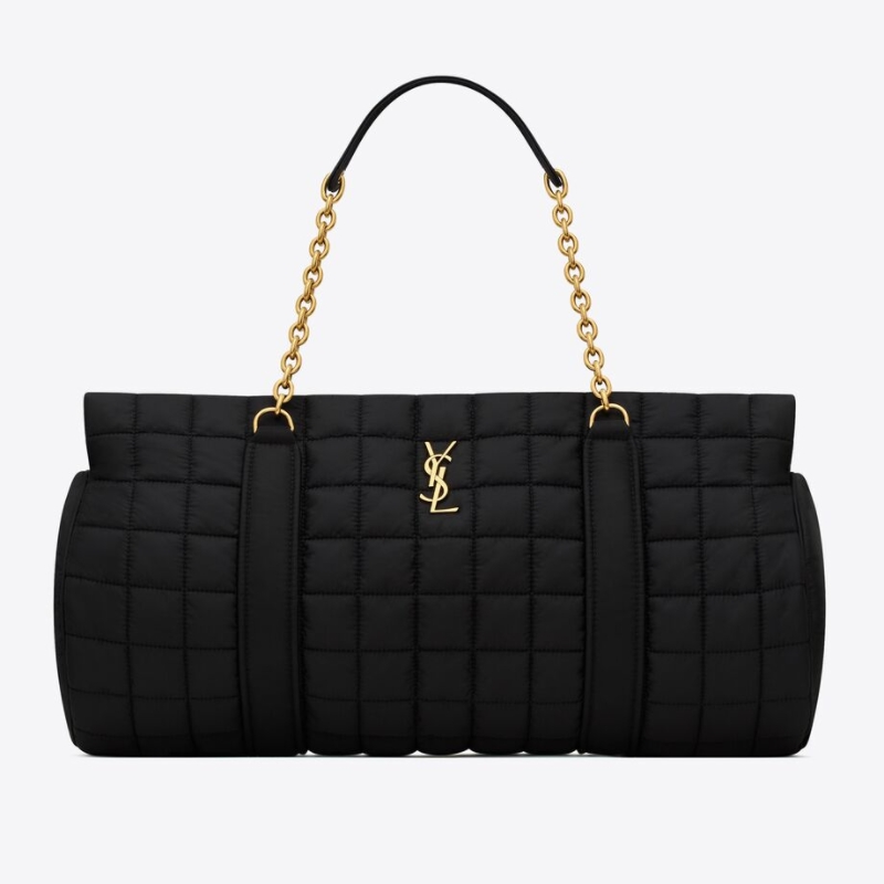 SAINT LAURENT GLORIA IN QUILTED NYLON