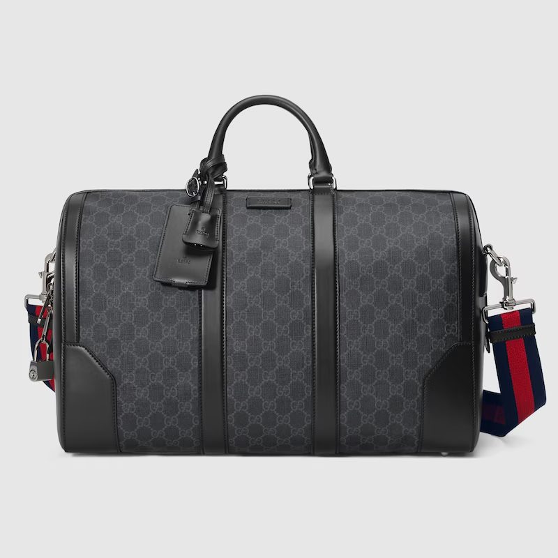 GUCCI BLACK CARRY-ON DUFFLE